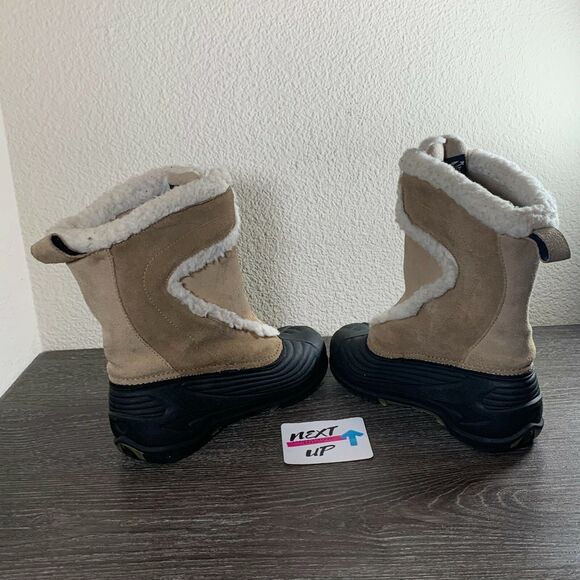 Unisex Little Kids sz 3-Columbia Zip Up Waterproof Insulated Winter Snow Boots - Picture 6 of 10